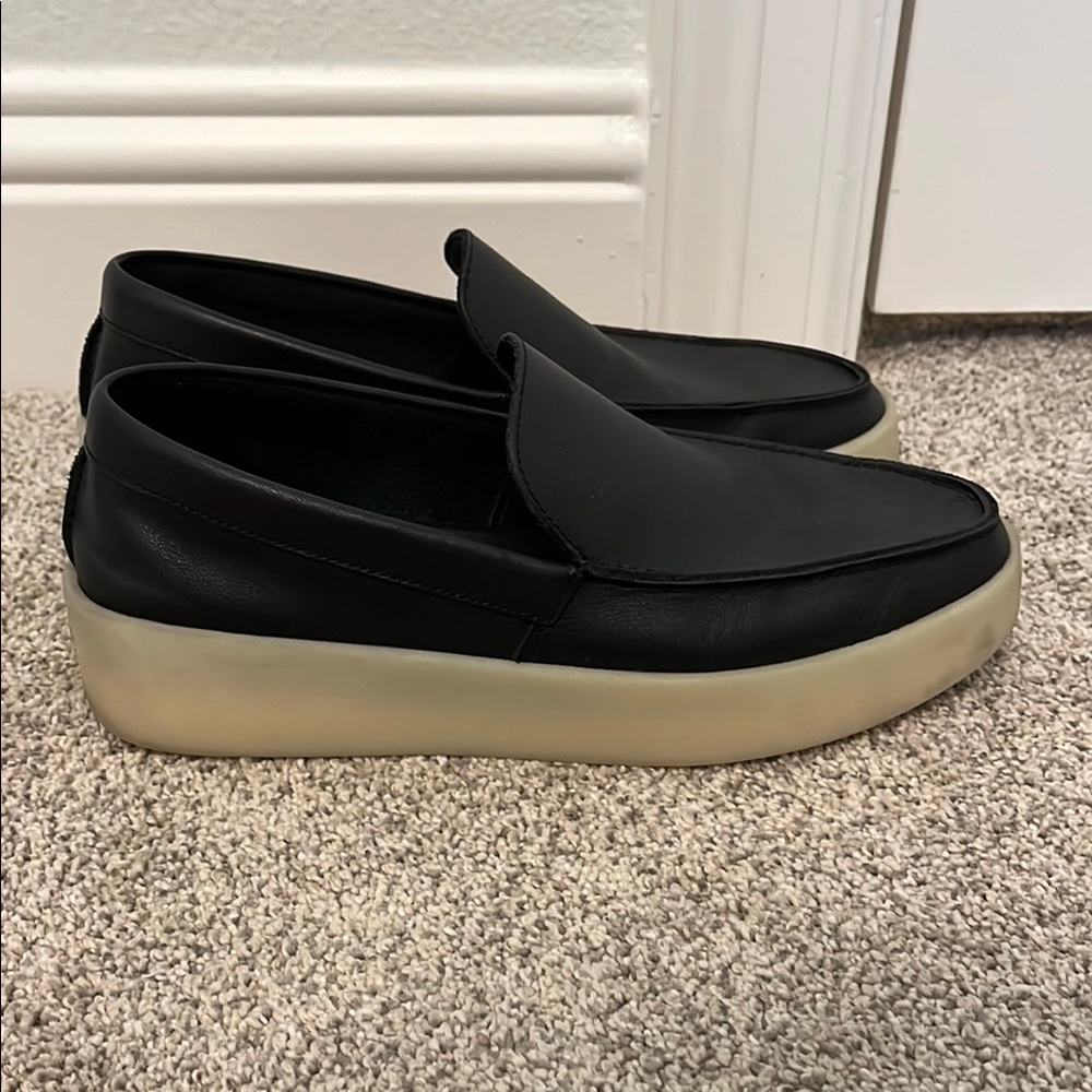Marc Fisher Black Slip-On Men's Shoes